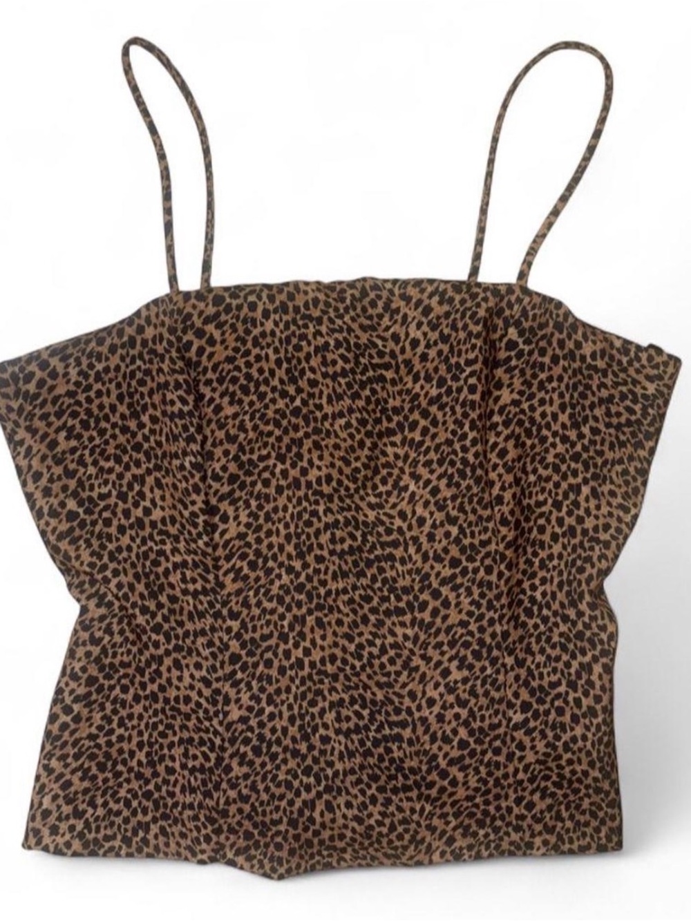 Vintage Be Smart Cheetah Print Tank Top 
Size 11/12